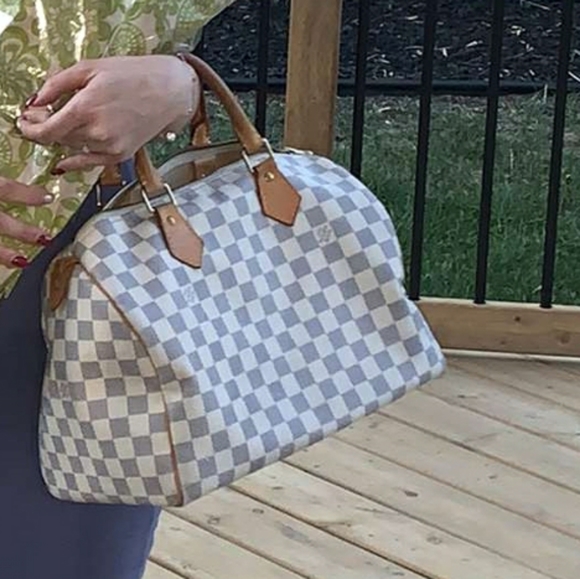 Louis Vuitton Speedy Damier Azur 35 - Picture 1 of 8